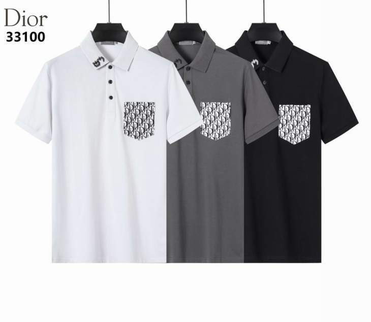 Dior Polo Shirts Short _SKUDiorM-3XL7gr12228501